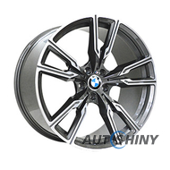 Replica BMW B5552 11x21 5x120 ET38 DIA74.1 GMF