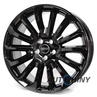 Replica Land Rover RC024 9.5x22 5x120 ET49 DIA72.6 Black