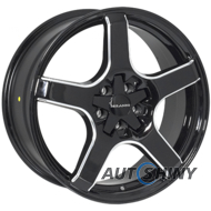 ZF TL5655 8x18 5x100 ET38 DIA73.1 Black