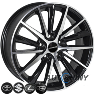 Zorat Wheels BK5809 7x17 5x114.3 ET40 DIA60.1 BP