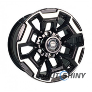 Replica NS1079 8x17 6x139.7 ET10 DIA110 BKF