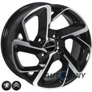 Zorat Wheels BK5714 6.5x15 4x108 ET25 DIA65.1 BP