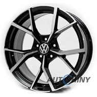 Replica Volkswagen R6113 8x18 5x112 ET35 DIA0 BMF