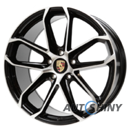 Replica Porsche R878 9.5x21 5x130 ET46 DIA71.6 BMF