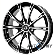 Replica Hyundai KW15 7.5x17 5x114.3 ET35 DIA73.1 BMF