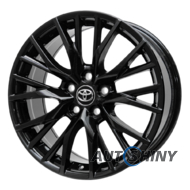 Replica Toyota D1260 8x20 5x114.3 ET30 DIA60.1 Black