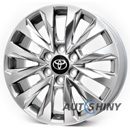 Replica Toyota LC300 8x20 6x139.7 ET60 DIA95.1 Chrom