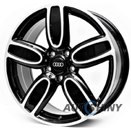 Replica Audi 5536 7.5x18 5x112 ET45 DIA0 BMF