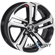 Zorat Wheels ZW-BK5447 6.5x16 4x108 ET25 DIA65.1 MB