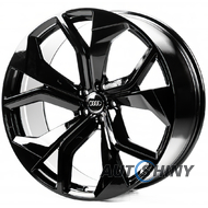 Replica A3059 10x23 5x112 ET20 DIA66.5 Black