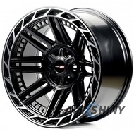 Off Road Wheels OW8128 10x20 12x135 ET-18 DIA106.1 MBPL