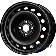 Magnetto Wheels R1-1593 6x15 4x100 ET43 DIA56.5 Black