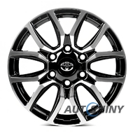 Replica TY3131 7.5x17 6x139.7 ET25 DIA106.1 BMF