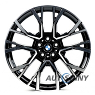 Replica BMW B45 9.5x21 5x120 ET37 DIA74.1 BMF