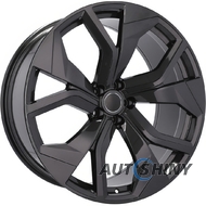 Racing line B1637 10x22 5x112 ET21 DIA66.6 BL