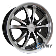 Replica Peugeot Y974 7.5x17 5x108 ET25 DIA65.1 BP