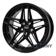 Replica Audi XF07 8x18 5x112 ET35 DIA66.6 Black