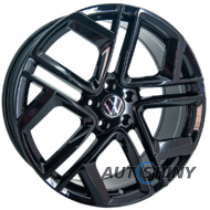 Replica Volkswagen GT 3S1243 8.5x20 5x112 ET38 DIA57.1 Black