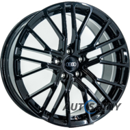 Replica Audi F9808 8.5x19 5x112 ET35 DIA66.45 Black