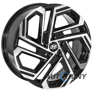 ZF FBX345 7.5x18 5x114.3 ET51 DIA67.1 BMF