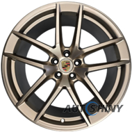 Porsche OEM 95B601025EJ 9x20 5x112 ET26 DIA66.5 Gold