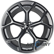 Audi OEM 4K0601025CT 10.5x22 5x112 ET19 DIA66.6 Gray