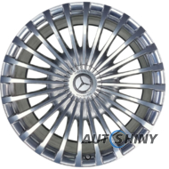 Mercedes OEM A1674011600 9.5x23 5x112 ET47 DIA66.6 Chrom
