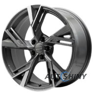 Replica AU6105 9.5x22 5x112 ET25 DIA66.45 DGMF