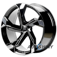 Replica AU6136 10x23 5x112 ET15 DIA66.45 BMF