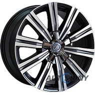 Replica Lexus (LX1003) 8.5x21 5x150 ET54 DIA110.1 BKF