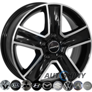 Zorat Wheels BK473 6.5x15 5x139.7 ET40 DIA98.5 BP