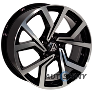 Zorat Wheels BK5125 7.5x17 5x100 ET45 DIA57.1 BKP