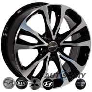 Zorat Wheels BK5212 6.5x16 5x114.3 ET45 DIA67.1 BP