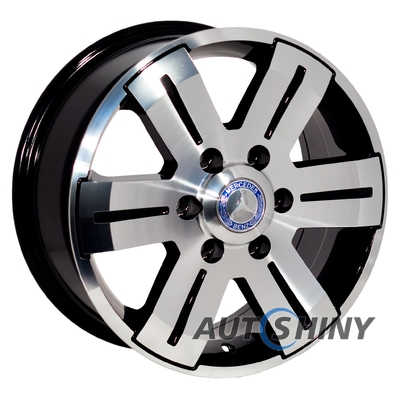 Zorat Wheels BK562 7x16 5x130 ET60 DIA89.1 BP