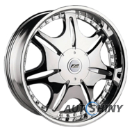 FJB F-318 9.5x22 6x139.7 ET20 DIA108.1 Chrom