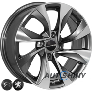 Allante 5070 6.5x16 4x108 ET17 DIA65.1 GMF