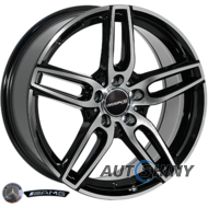 Zorat Wheels BK5434 7.5x17 5x112 ET45 DIA66.6 BP