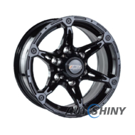 JH 5821 7x15 6x139.7 ET0 DIA106.1 Black