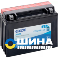 Exide ETX24HL-BS 21Ah 350A 12V R AGM (87x162x205)