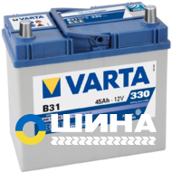 VARTA (B31) BLUE dynamic 45Ah 330A 12V R азия (129x227x238)