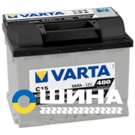 VARTA (C15) BLACK dynamic 56Ah 480A 12V L (175x190x242)