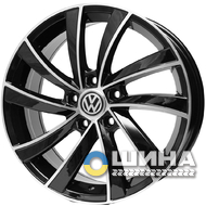 Replica Volkswagen RB6 7x17 5x112 ET45 DIA0 BMF