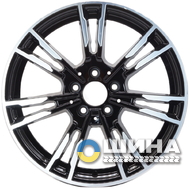 Replica B7065 8.5x19 5x120 ET30 DIA72.6 BKF