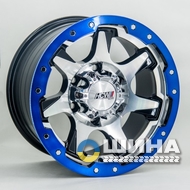 GT VL07G 8x15 6x139.7 ET0 DIA108.2 Blue