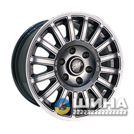 Off Road Wheels OW1908-3 8x17 6x139.7 ET0 DIA78.1 Gloss Gray