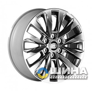 Replica TY756 8x20 6x139.7 ET60 DIA95.1 Chrome-Sil