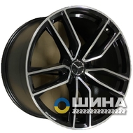 Replica MR5610 10x21 5x112 ET54 DIA66.6 BKF