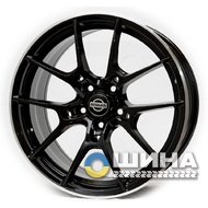 Replica Nissan KW11 8.5x19 5x114.3 ET35 DIA73.1 MBL