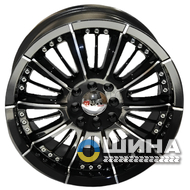 Sportmax Racing 510A 6.5x15 5x112/114.3 ET38 DIA67.1 Black