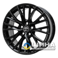 Replica Toyota D1260 8x20 5x114.3 ET30 DIA60.1 Black